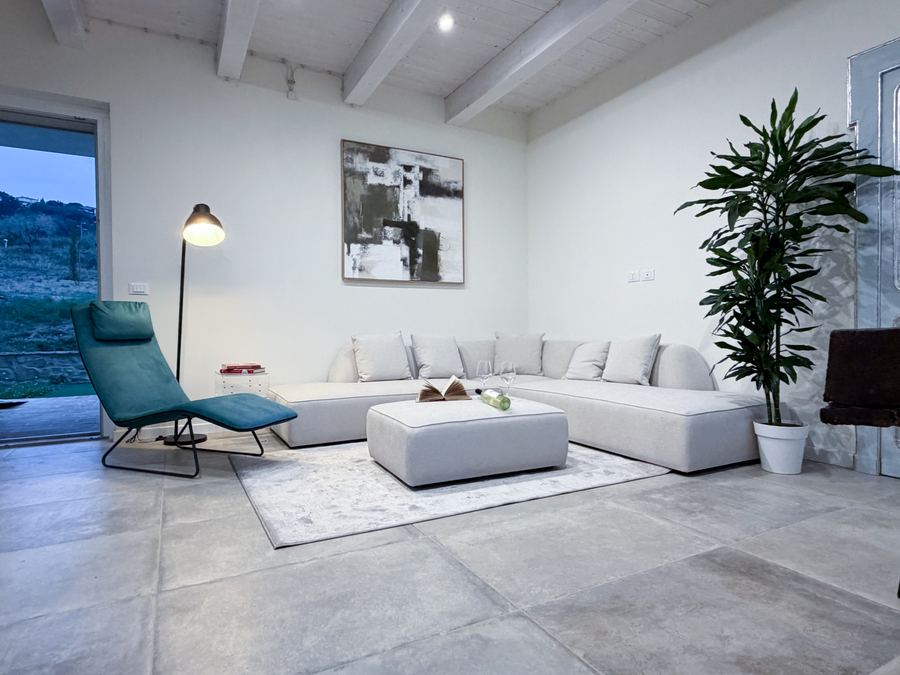 Soggiorno · Ground Floor, The Lodge Umbria